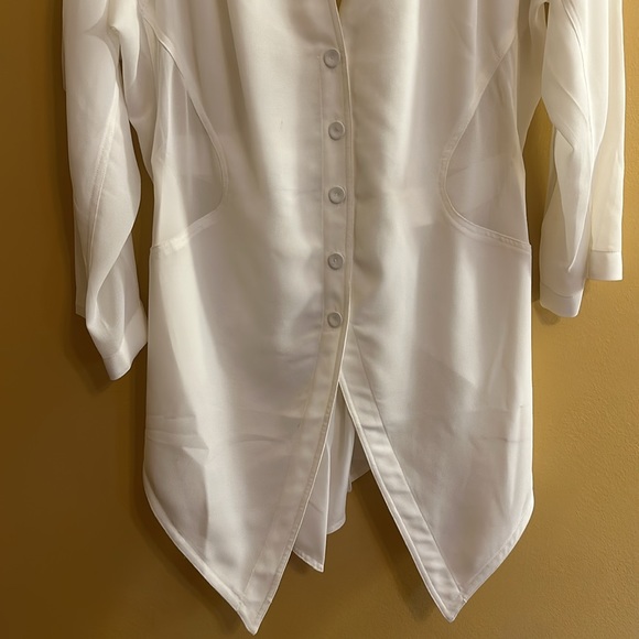 Byron Lars Backless Bow Blouse 10 - Picture 5 of 13